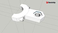 Rotocontrol sensor bracket
