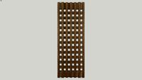 SONATTA LAVABO GRELHA NOGUEIRA 10X28,6X1,7 - PORTOBELLO