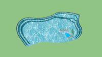 MOOREA 2 - Piscine coque fibres de verre résine polyester