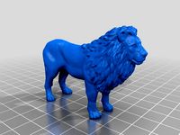 ライオン(Lion)3Dデータ by YahooJAPAN