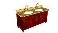 Lavabo classico doppio