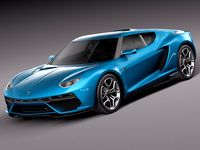 Lamborghini Asterion LPI 910-4 Concept 20143d model