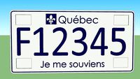 Plaque d'immatriculation