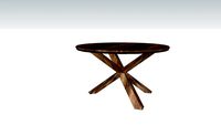 Tuareg] Round Dining Table 130 (TU680033SP3)
