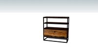 Tuareg] High Dresser 1 Drawer, 2 Open Racks (TU630041)