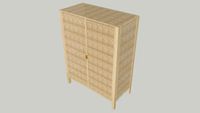 IKEA STOCKHOLM 2017 rattan cabinet