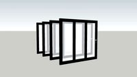 Origin Bi-Fold Doors 2090 x 2305 - 2090 x 4487
