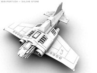 Thunderbolt Fighter 3D Model