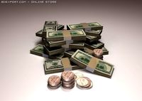 Money Stack 3D Model