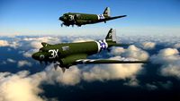 WW2+US_AIRFORCE+DC3+DACOTA