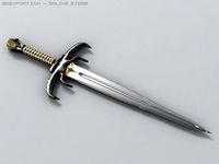 Bone Sword 3D Model