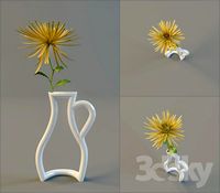 PROFI Chrysanthemum in vase