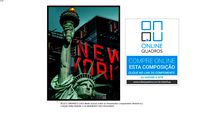 Quadro com moldura - ESTÁTUA DA LIBERADE