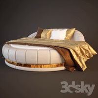 Round Bed