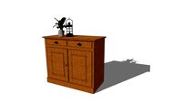 Java Dressoir 2 deurs