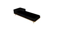 Méridienne sur-mesure en chêne massif 250x90 cm / Daybed