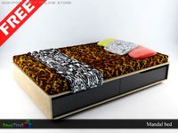 Download free IKEA Mandal bed 3D Model