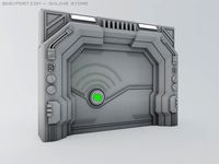 Scifi door 3D Model