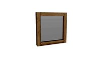 Fissure] Mirror With Frame 8 cm Square (FI450210