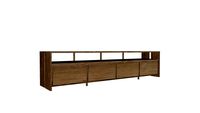 Fissure] Low Dresser, 4 Drawers, 1 Open Rack (FI430145)