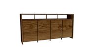 Fissure] High Dresser, 4 Doors, 1 Open Rack (FI430182)