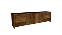 Fissure] Dresser, 2 Sliding Doors, 4 Drawers 220 (FI430176)