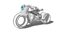 FUTURISTIC MOTORCYCLE