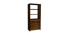 Fissure] Bookcase Large, 4 Drawers,3 Open Racks (FI420017SP2)