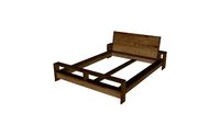 Fissure] Bed without slat, mattress size 160x200, mattress area 162x202 (FI490503SP1)