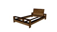 Fissure] Bed without slat, mattress size 120x200, mattress area 122x202 (FI490504SP1)
