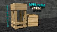 TABLE EPAL - Euro Pallet