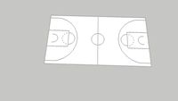 FIBA Basketball Court