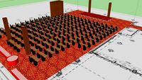 classroom setup grand ballroom astonpalembang