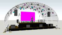 stage E75-2 & FOH