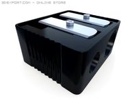 Double Pencil Sharpener 3D Model