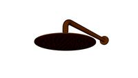 JEE-O slimline shower head small & wall shower - bronze stainless steel