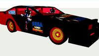 Sonic Boom Shadow The Hedgehog Car
