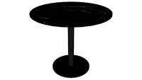 Bleecker Side Table Black Marble by Modloft