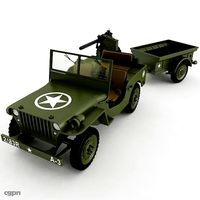 Willys Jeep Collection3d model