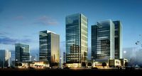 Office buildings 0043d model