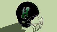 Hammers Monza Brianza football helmet