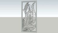 Floral Laser Cut Panel_02