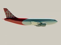 AIRBUS A321 3D Model