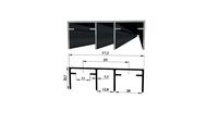 Sina aluminiu superioara dubla Skm80