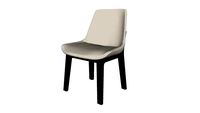 Mercer Dining Chair in Silver Birch Fabric by Modloft のコピー