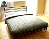 Ashley Sonya Bed  3D model 3D Model