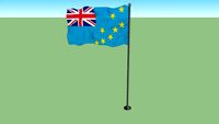 Flag of Tuvalu 1995