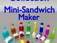 Mini-Sandwich Maker - OpenScad by rr2s