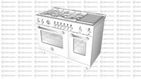 Fogão Bertazzoni Master Series MAST486 GGA SXT