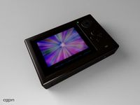 portable media player pmp3d model